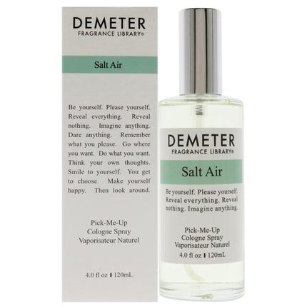 Salt Air by Demeter for Women - 4 oz Cologne Spray: Embrace the Freshness of the Ocean Breeze