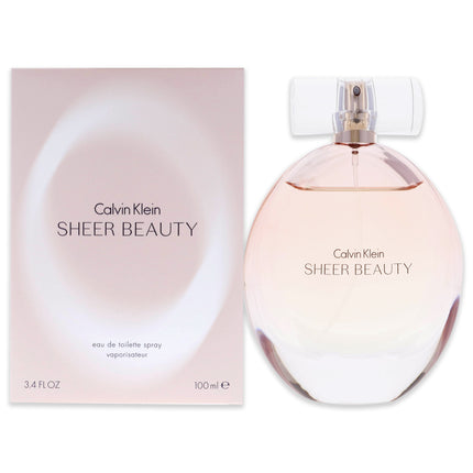 Calvin Klein Sheer Beauty for Women - 3.4 oz EDT Spray: A Fresh and Feminine Fragrance