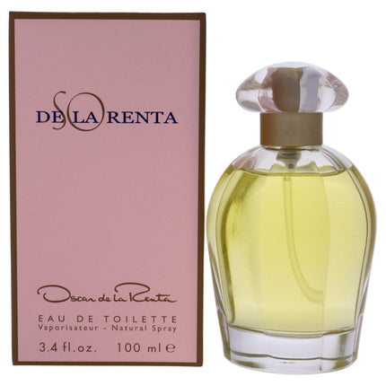 Oscar De La Renta So de la Renta for Women - 3.4 oz EDT Spray, Floral Fragrance