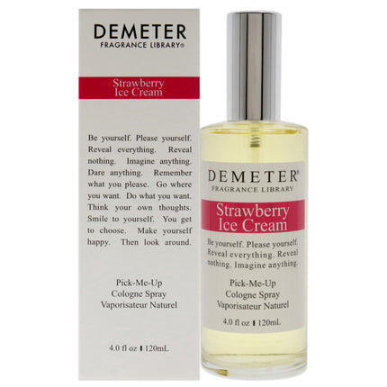 Demeter Strawberry Ice Cream Cologne Spray for Women - 4 oz, Dreamy and Delightful Scent