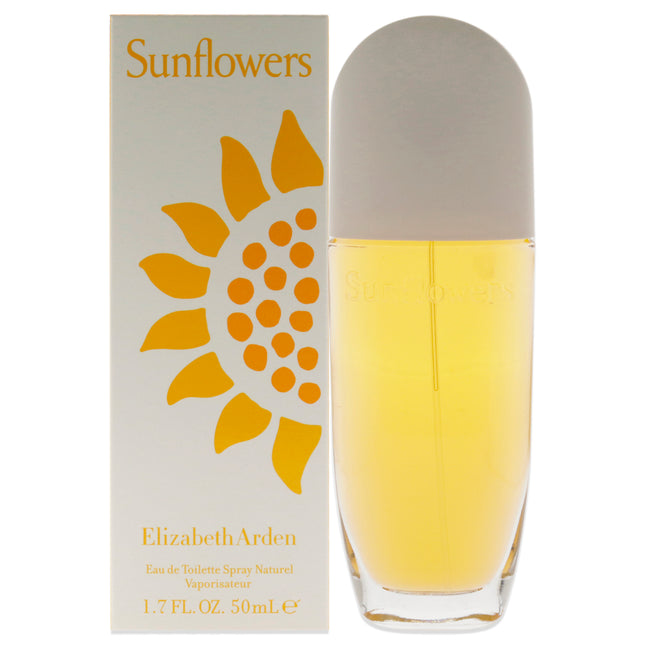 Sunflowers by Elizabeth Arden for Women - 1.7 oz EDT Spray - Floral Fragrance - Fresh and Vibrant Scent
