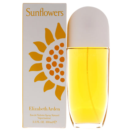 Sunflowers by Elizabeth Arden for Women - 3.3 oz EDT Spray - Fresh, Floral Fragrance for Her