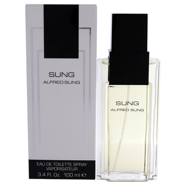 Sung by Alfred Sung for Women 3.4 oz EDT Spray - Refreshing and Fruity Fragrance