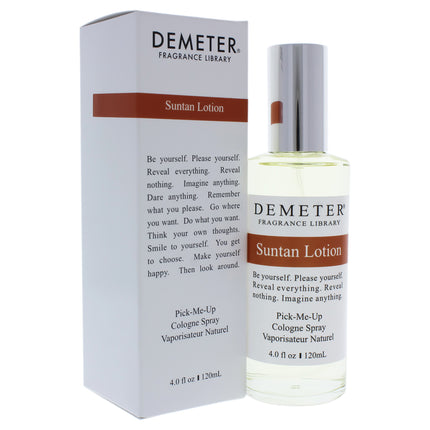 Demeter Suntan Lotion for Women - 4 oz Cologne Spray