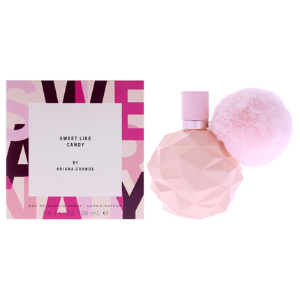 Sweet Like Candy by Ariana Grande for Women - 3.4 oz Eau de Parfum Spray - Floral and Fruity Fragrance
