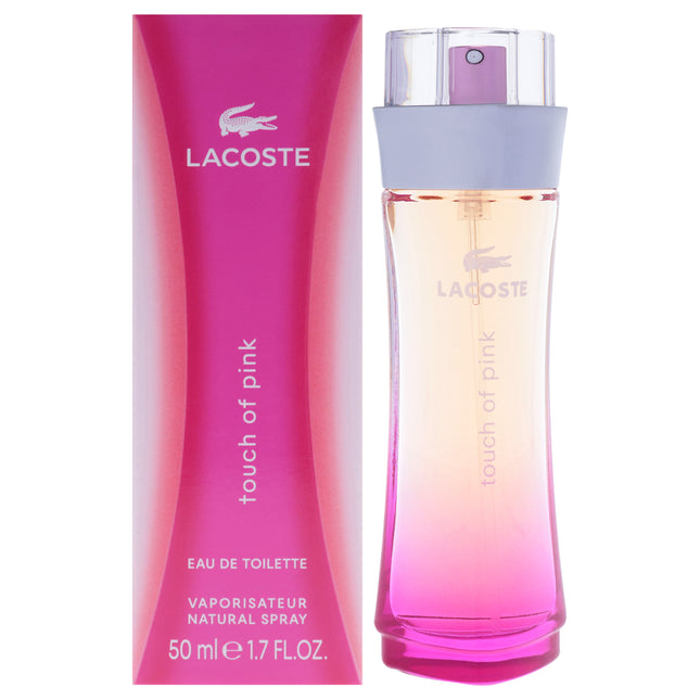 Lacoste Touch of Pink for Women - 1.7 oz EDT Spray - Fragrance for Her