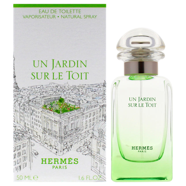 Un Jardin Sur Le Toit by Hermes for Women - 1.6 oz EDT Spray | Floral and Fresh Fragrance