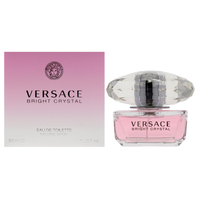 Versace Bright Crystal for Women - 1.7 oz EDT Spray - Authentic Versace Fragrance