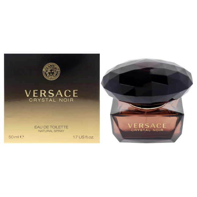 Versace Crystal Noir by Versace for Women - 1.7 oz EDT Spray - Fragrance for Women