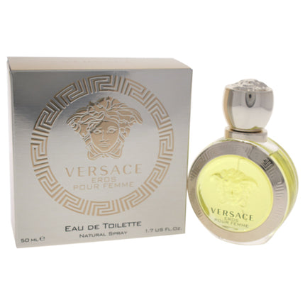 Versace Eros Pour Femme by Versace for Women - 1.7 oz EDT Spray, Fragrance for Her