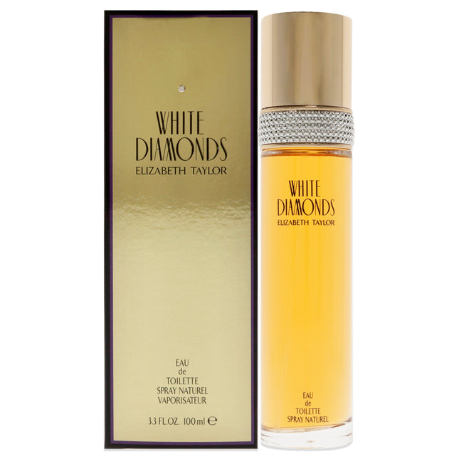 White Diamonds by Elizabeth Taylor for Women - 3.3 oz EDT Spray: A Timeless Fragrance for Modern Women