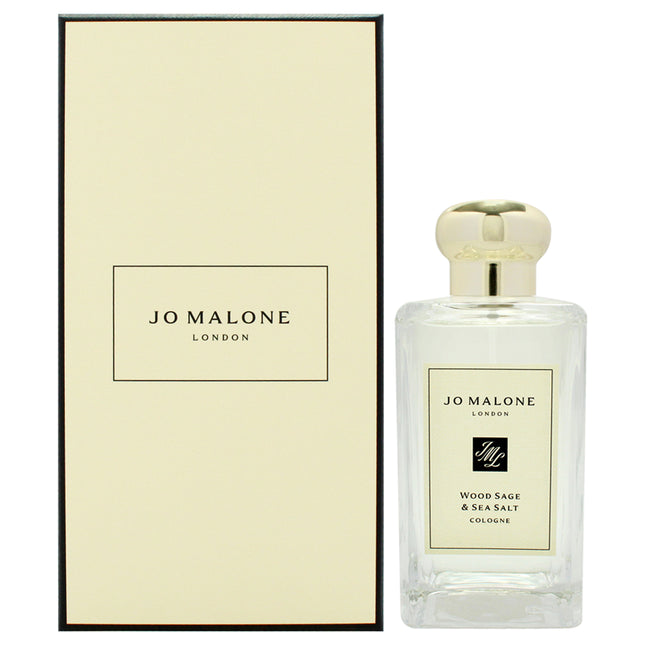 Jo Malone Wood Sage and Sea Salt Cologne Spray for Women - 3.4 oz, Fresh and Invigorating Fragrance for Her