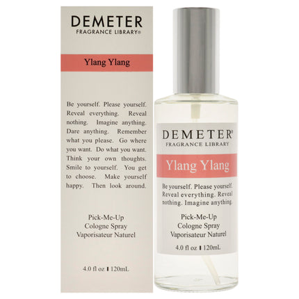 Ylang Ylang by Demeter for Women - 4 oz Cologne Spray: A Fragrant Floral Scent for Her