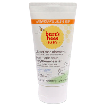 Burts Bees Baby Bee Diaper Rash Ointment - 3 oz Treatment for Kids
