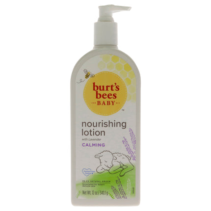 Burts Bees Baby Nourishing Calming Lotion for Kids - 12 oz Bottle