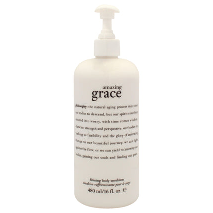 Amazing Grace Firming Body Emulsion by Philosophy for Unisex - 16 oz Cream - Revitalize and Nourish Your Skin