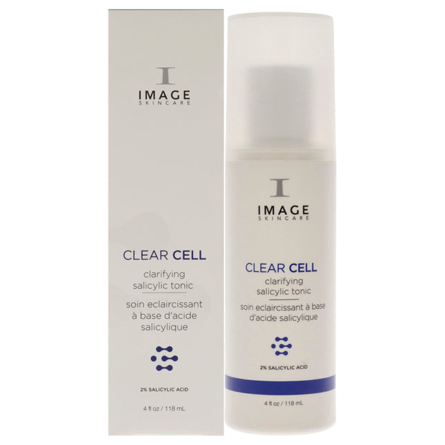 Clear Cell Salicylic Clarifying Tonic by Image for Unisex - 4 oz - Skin Clearing Tonic