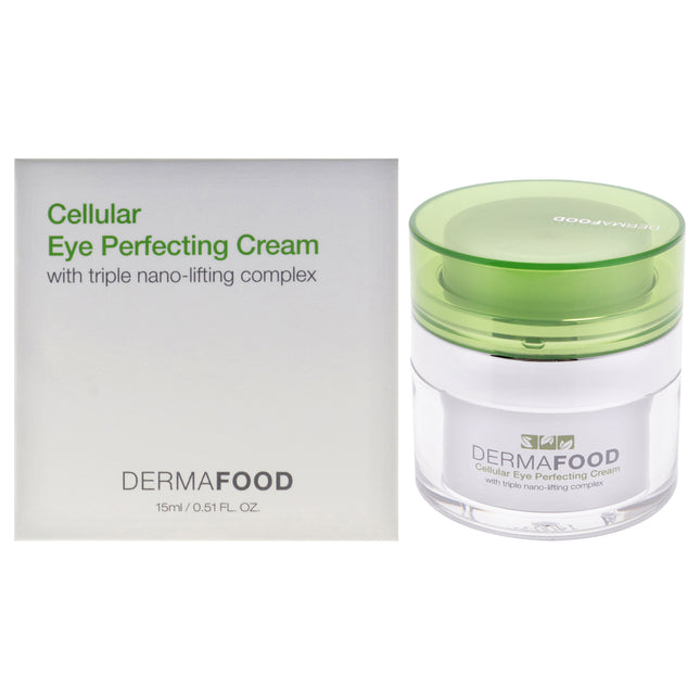LashFood DermaFood Cellular Eye Perfecting Cream for Unisex - 0.51 oz Cream