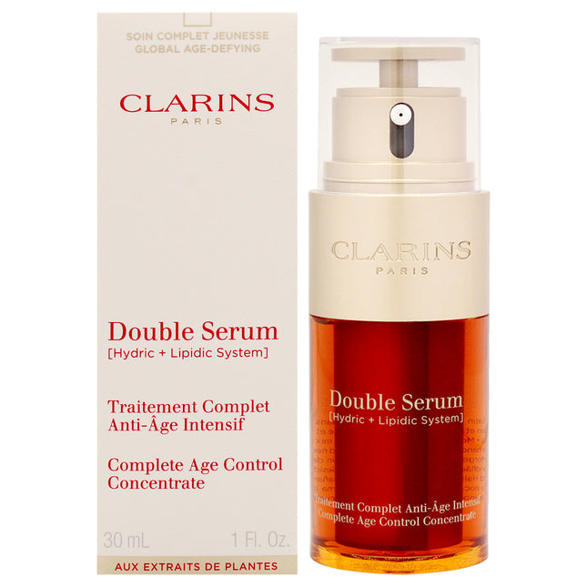 Clarins Double Serum Complete Age Control Concentrate - 1 oz Serum for Unisex