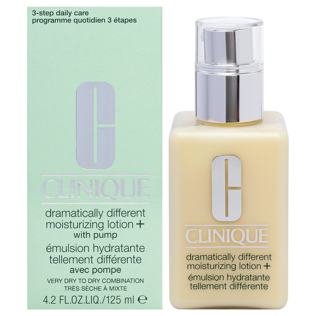 Clinique Dramatically Different Moisturizing Lotion Plus - 4.2 oz - for Very Dry To Dry Combination Skin - Unisex Moisturizer