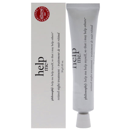 Philosophy Help Me Retinol Night Treatment for Unisex - 1.05 oz Treatment: Benefits and Review