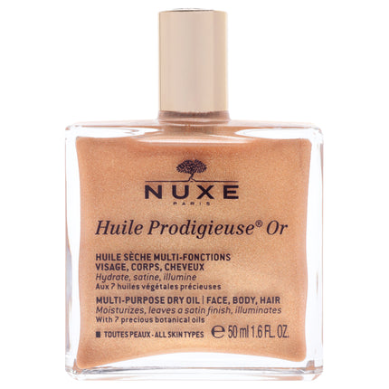 Nuxe Huile Prodigieuse Or Multi-Purpose Dry Oil - Golden Shimmer 1.6 oz for Unisex