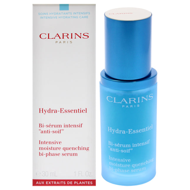 Clarins Hydra-Essentiel Intensive Bi-Phase Serum for Unisex - 1 oz Serum
