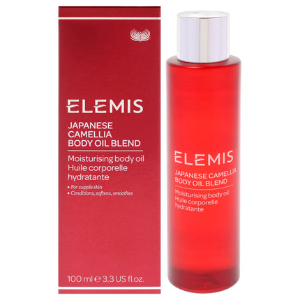 Elemis Japanese Camellia Body Oil Blend - Nourishing Body Oil for Unisex, 3.3 oz