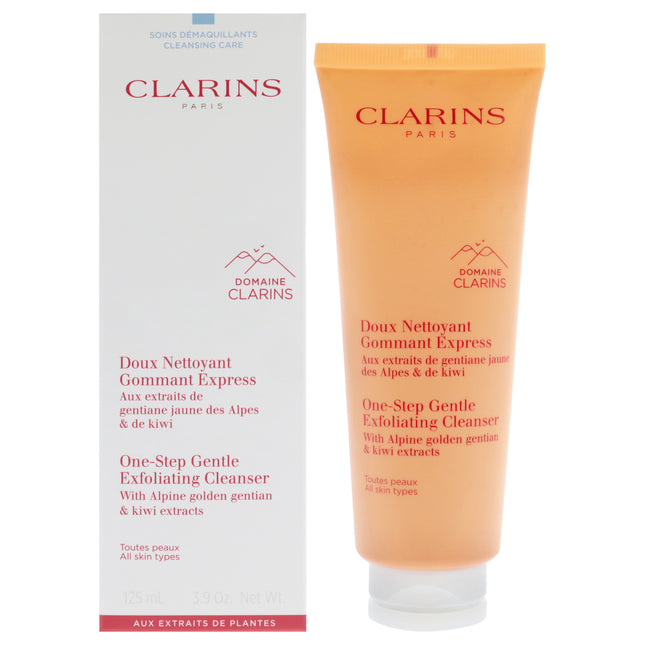 Clarins One Step Gentle Exfoliating Cleanser - 4.3 oz Cleanser for Unisex