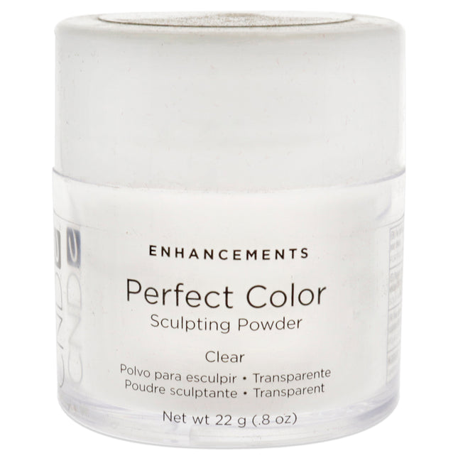 CND Perfect Color Sculpting Powder Clear - Unisex Sculpting Powder - 0.8 oz