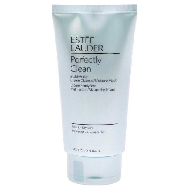 Estee Lauder Perfectly Clean Multi-Action Creme Cleanser-Moisture Mask - All Skin Types for Unisex - 5 oz Cleanser
