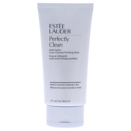 Estee Lauder Perfectly Clean Multi-Action Foam Cleanser-Purifying Mask for Unisex - 5 oz