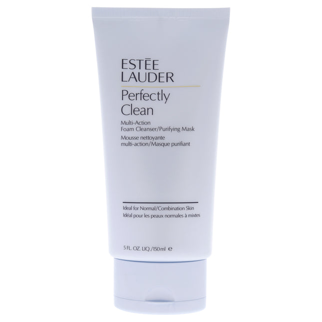 Estee Lauder Perfectly Clean Multi-Action Foam Cleanser-Purifying Mask for Unisex - 5 oz