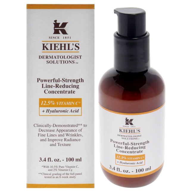 Kiehls Powerful-Strength Line-Reducing Concentrate Serum for Unisex - 3.4 oz