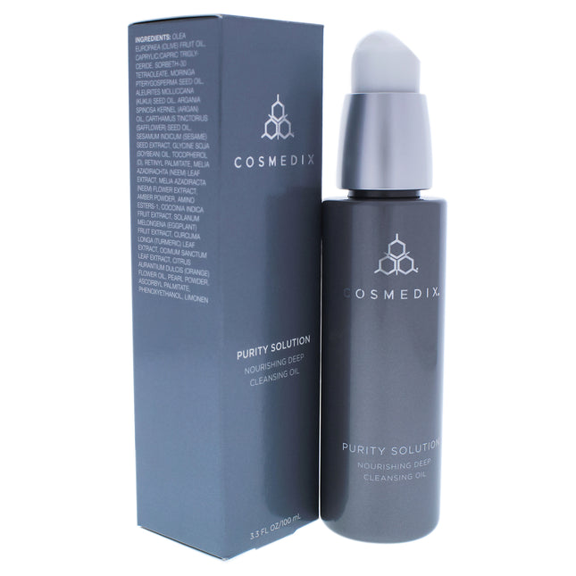 Cosmedix Purity Solution Nourishing Deep Cleansing Oil - 3.3 oz Unisex Cleanser