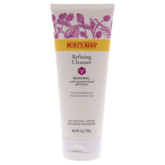 Burts Bees Renewal Refining Cleanser - 6 oz Cleanser for Men and Women