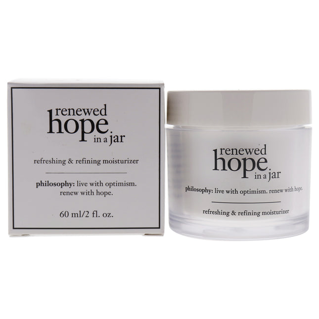 Renewed Hope in a Jar 2 oz Moisturizer by Philosophy for Unisex - Refresh Your Skin Today