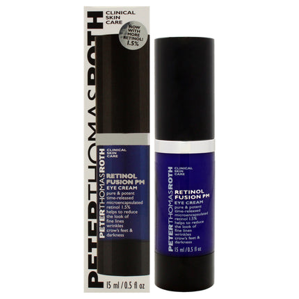 Peter Thomas Roth Retinol Fusion PM Eye Cream - Anti-Aging Treatment for All Genders