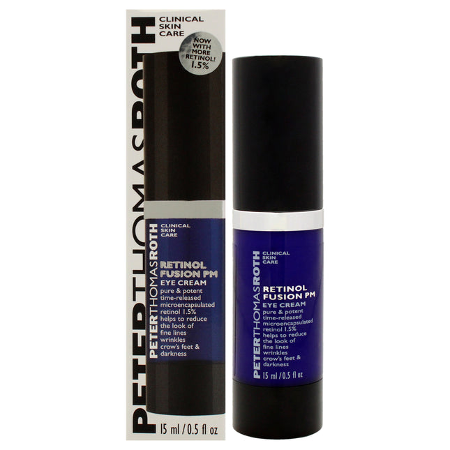 Peter Thomas Roth Retinol Fusion PM Eye Cream - Anti-Aging Treatment for All Genders