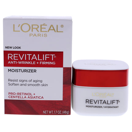LOreal Paris Revitalift Anti Wrinkle Cream for Unisex - 1.7 oz Moisturizer and Skincare Solution by LOreal Paris