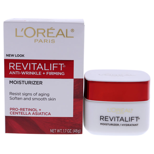 LOreal Paris Revitalift Anti Wrinkle Cream for Unisex - 1.7 oz Moisturizer and Skincare Solution by LOreal Paris