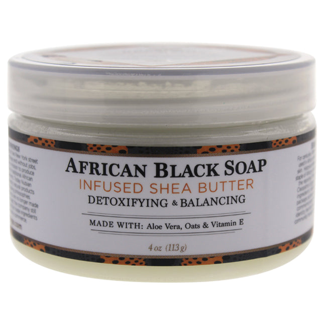 Nubian Heritage Shea Butter Infused with African Black Soap Extract Lotion - 4 oz for Unisex