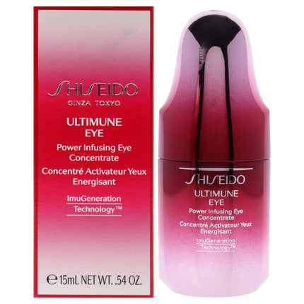 Shiseido Ultimune Power Infusing Eye Concentrate for Unisex - 0.54 oz Serum - Complete Review and Benefits