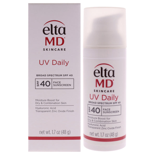 EltaMD UV Daily SPF 40 Sunscreen for Unisex - 1.7 oz, Broad Spectrum Protection