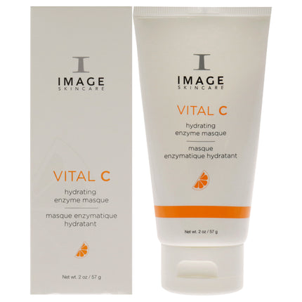 Vital C Hydrating Enzyme Masque by Image - 2 oz Mask for All Skin Types