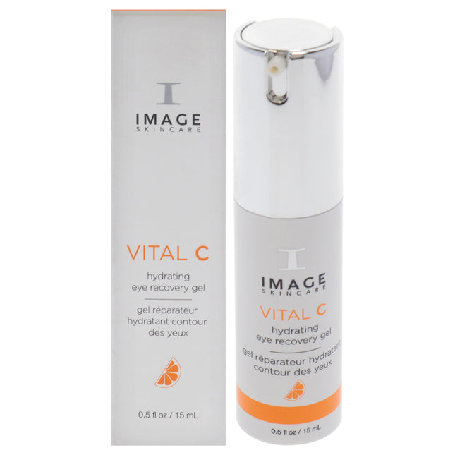 Vital C Hydrating Eye Recovery Gel by Image for Unisex - 0.5 oz Gel - Hydrating Eye Treatment for Refreshed, Youthful Eyes