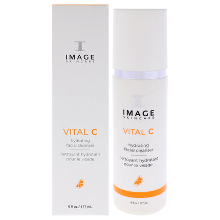 Image Vital C Hydrating Facial Cleanser - Hydrating Cleanser for Unisex - 6 oz