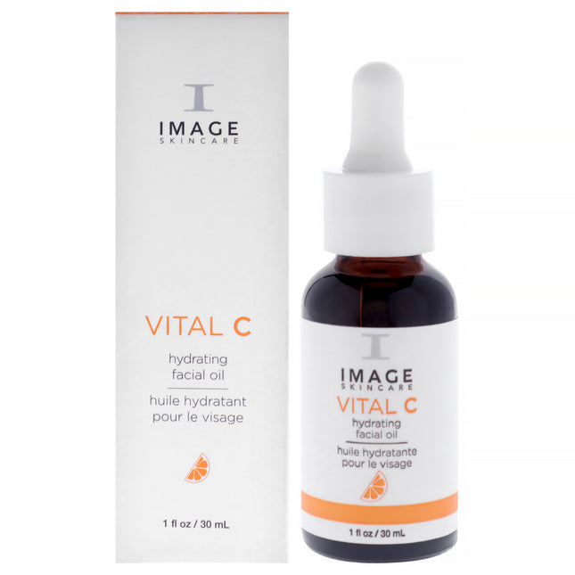Vital C Hydrating Facial Oil by Image for Unisex - 1 oz - Nourishing Facial Oil for Smooth, Moisturized Skin