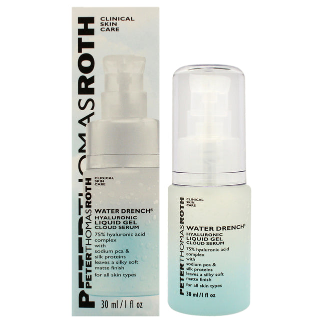 Hydrate Your Skin with Peter Thomas Roth Water Drench Hyaluronic Cloud Serum - 1 oz Serum for Unisex