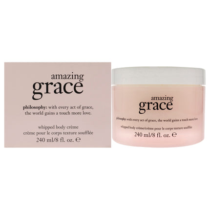 Amazing Grace Whipped Body Creme by Philosophy for Women - Luxurious 8 oz Cream